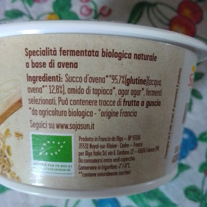 photo of Sojasun avena bianco senza zuccheri shared by @robertaboschi on  12 Nov 2023 - review