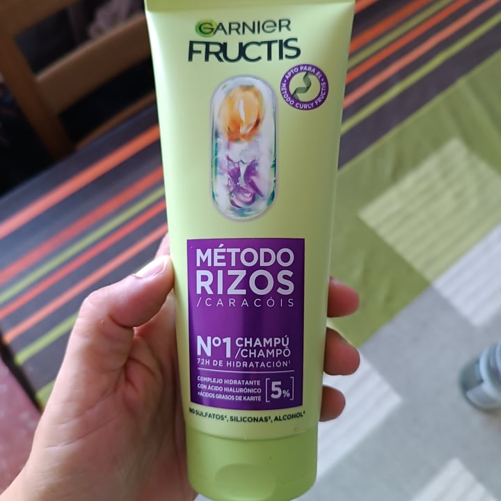 photo of Garnier Fructis Champú método rizos shared by @moniqueta on  09 Oct 2025 - review