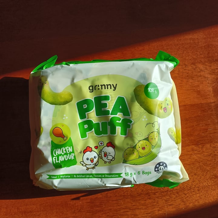 photo of Grinny Chicken Pea Puff shared by @tardisco on  10 Oct 2025 - review