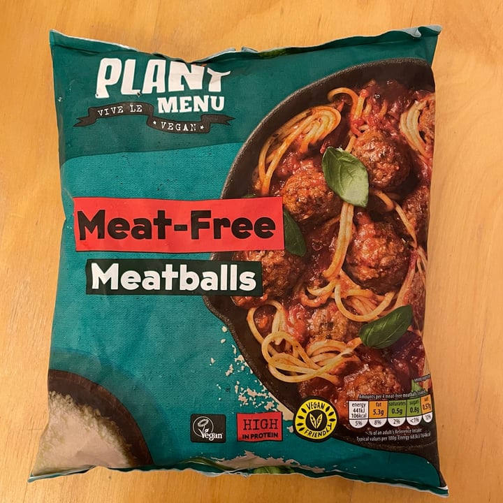 photo of Plant Menu No Meat Meatballs shared by @appleappleamanda on  18 Oct 2023 - review
