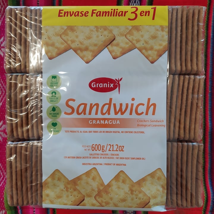 photo of Granix Galletas saladas tipo sandwicheras shared by @psialeilla on  21 Aug 2023 - review
