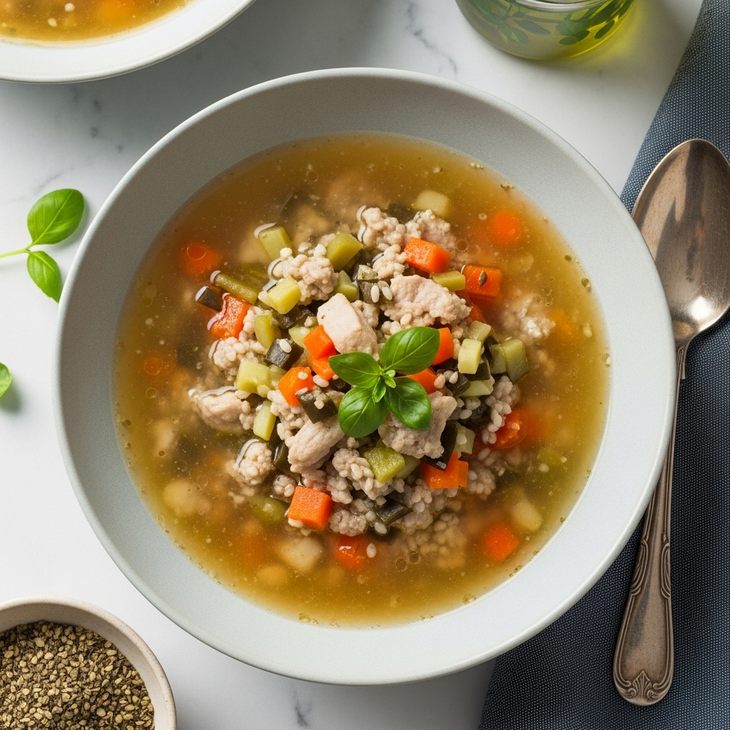 Vegan Italian Wedding Soup