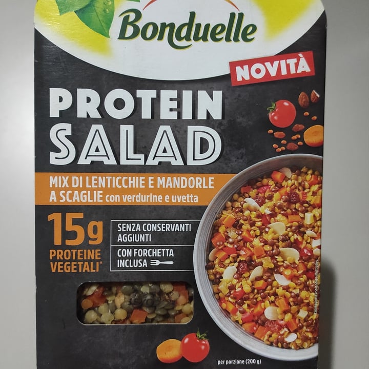 photo of Bonduelle Protein salad mix di lenticchie e mandorle a scaglie shared by @scatolettadiceci on  29 Feb 2024 - review