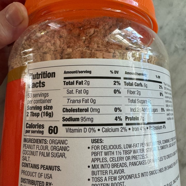 photo of PBfit Peanut Butter Powder shared by @sandrews on  10 Aug 2024 - review