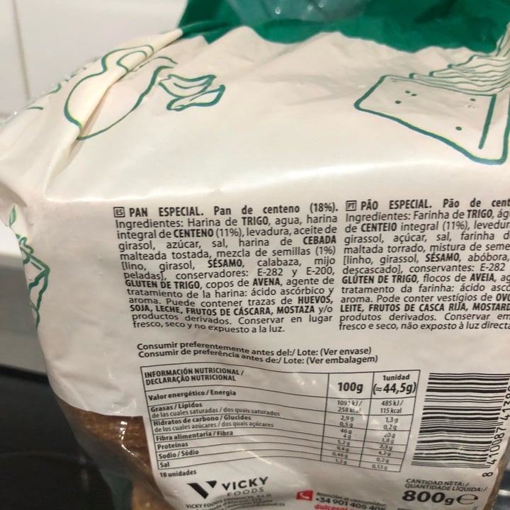 photo of Dulcesol pan de centeno shared by @loula on  05 Oct 2025 - review