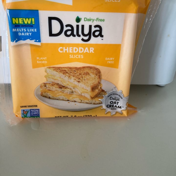 photo of Daiya Cheddar Slices (Now Made From Daiya Oat Cream Blend) shared by @maesti on  21 May 2024 - review