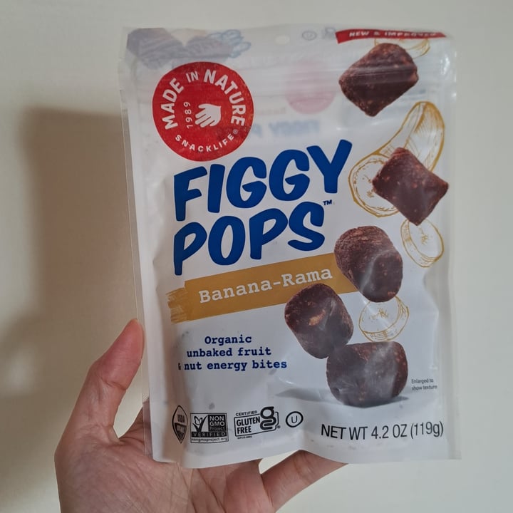photo of Made in Nature Figgy Pops Banana-Rama shared by @wonderwombat on  01 Sep 2023 - review