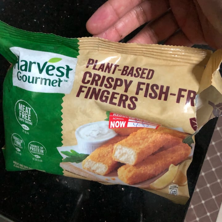 photo of Harvest Gourmet Crispy Fish-Free Fingers shared by @taufixc on  25 Oct 2023 - review