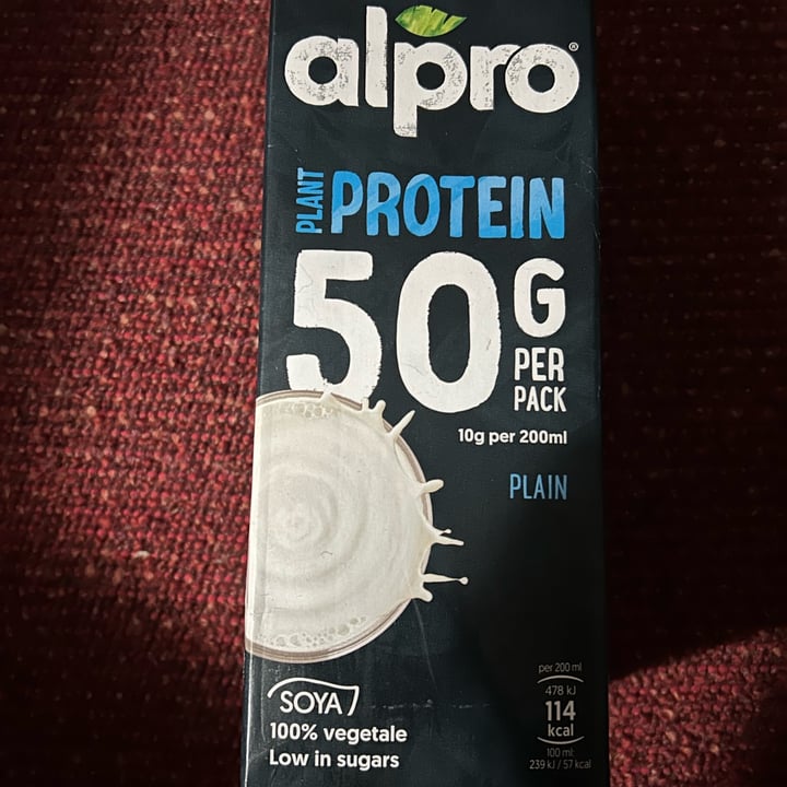 photo of Alpro Latte di soia Alpro Plant protein 50 g shared by @federego77 on  01 Nov 2023 - review