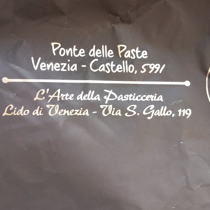 photo of Pasticceria Ponte delle Paste Venezia Frolla al Farro shared by @adeco on  17 Mar 2024 - review