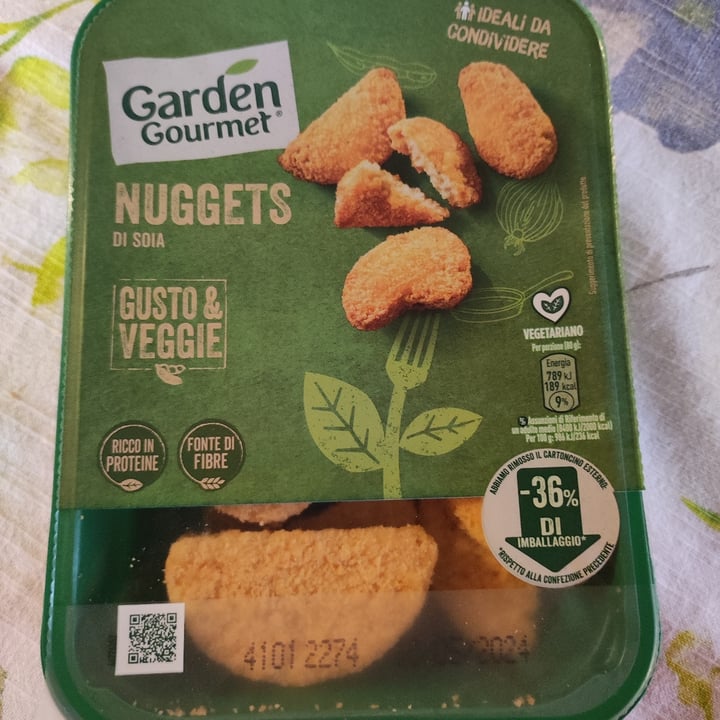 photo of Garden Gourmet Nuggets di soia shared by @mi-chi on  26 Apr 2024 - review