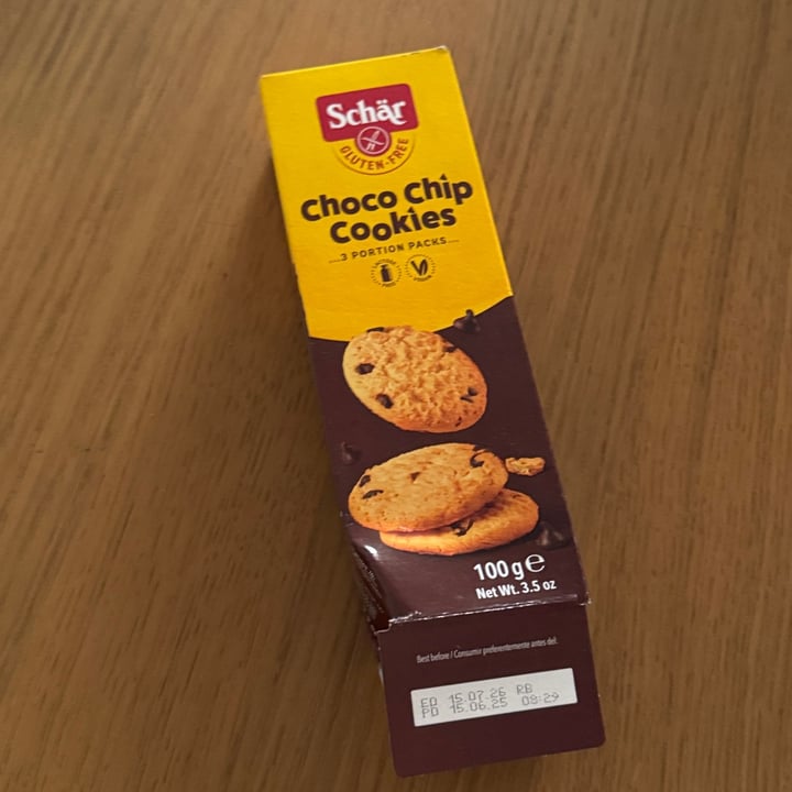 photo of Schär Choco Chip Cookies shared by @belovedtoad09 on  09 Oct 2025 - review