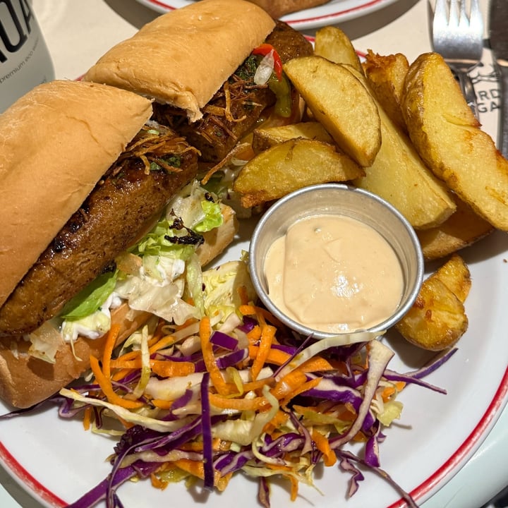 photo of Gordo Vegano churrasquito en sandwich shared by @unavegana on  30 Aug 2025 - review