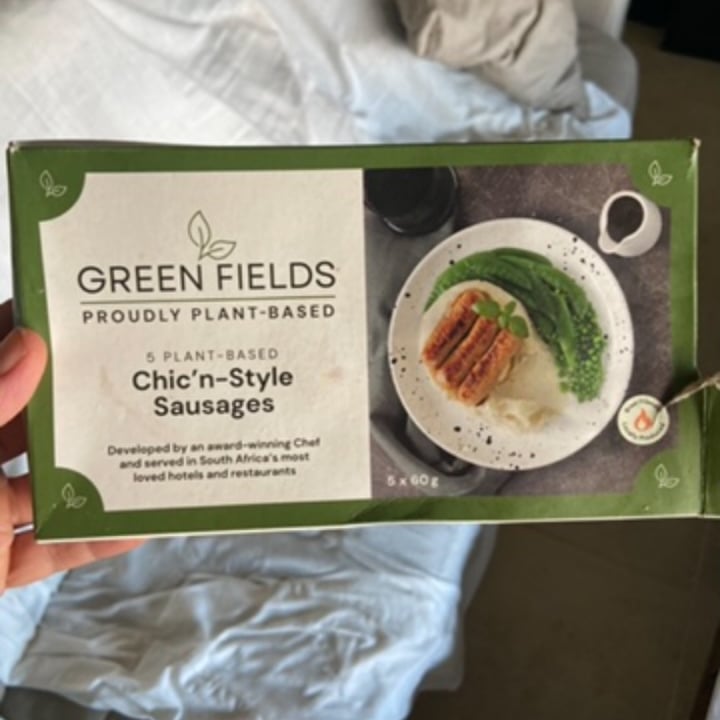 photo of Green fields Chick’n-Style sausages shared by @leighclare29 on  30 Jan 2025 - review