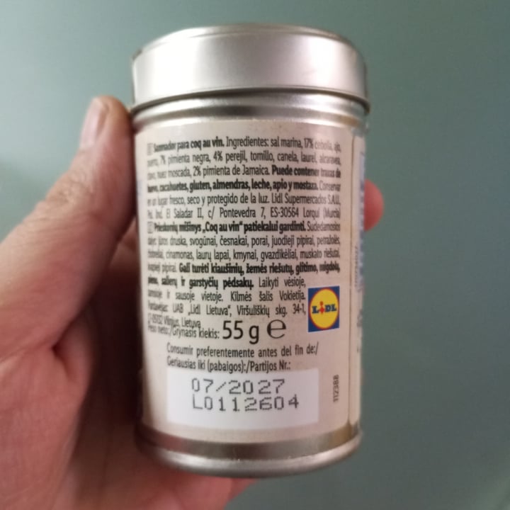 photo of Duc de Coeur coq Au vin Spice mix shared by @lorriols on  04 Sep 2025 - review
