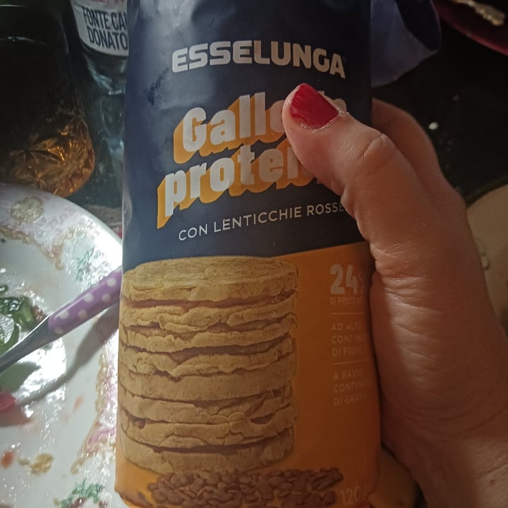 photo of Esselunga gallette proteiche shared by @giovannamag on  02 Jun 2025 - review