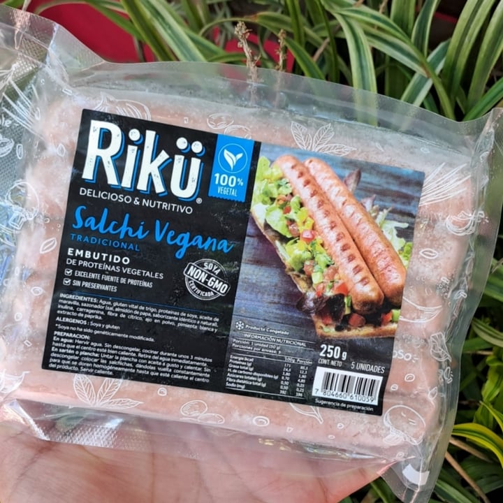 photo of Rikü Salchichas veganas shared by @camilix on  17 Nov 2023 - review