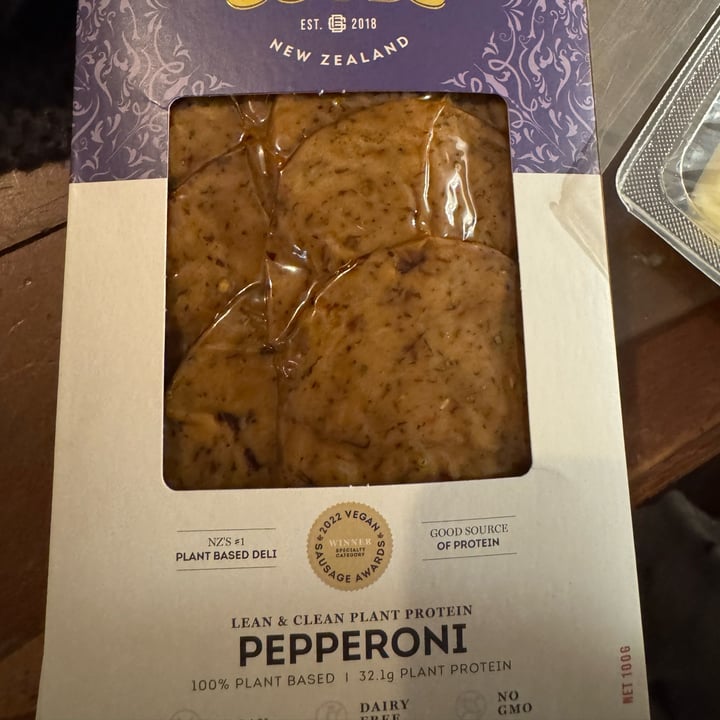 photo of Grater Goods Plant Pepperoni shared by @hoovedhaven on  21 Jun 2025 - review