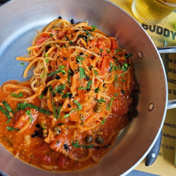 photo of Buddy Italian Restaurant Cafè puttanesca vegan shared by @ilmonako on  22 Oct 2023 - review