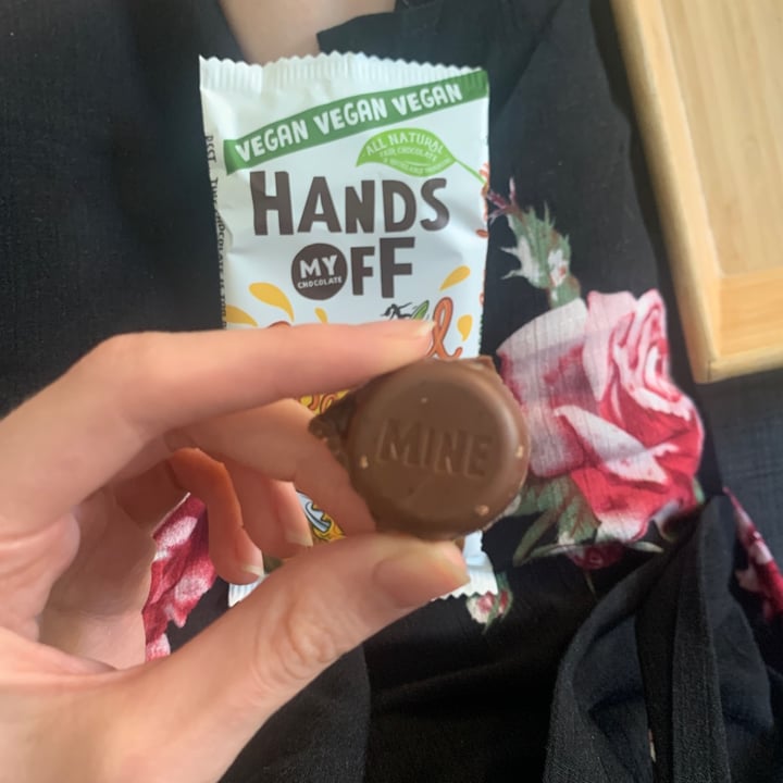 photo of Hands Off My Chocolate Caramel Seasalt Hazelnut Praline shared by @hereforareason on  02 Oct 2023 - review