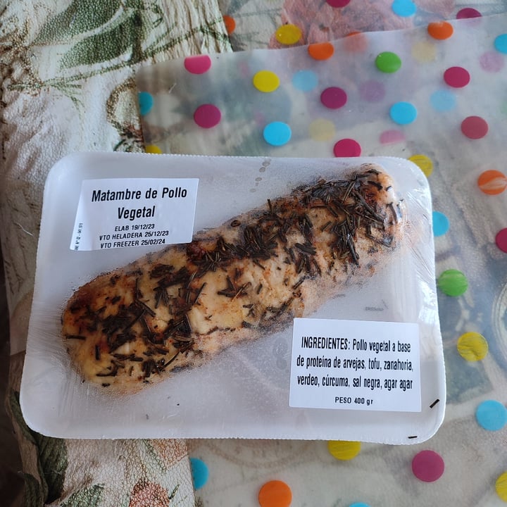 photo of Nimú matambre de pollo vegetal shared by @erimars on  31 Dec 2023 - review