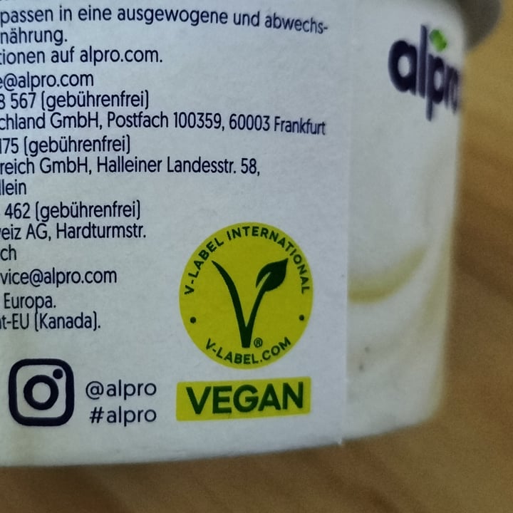 photo of Alpro alpro Vanille shared by @nyssa-katie on  10 Sep 2023 - review