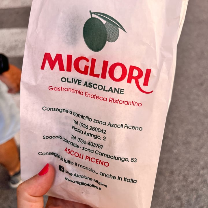 photo of Migliori Olive Ascolane Vegan shared by @aurylois on  08 Sep 2025 - review