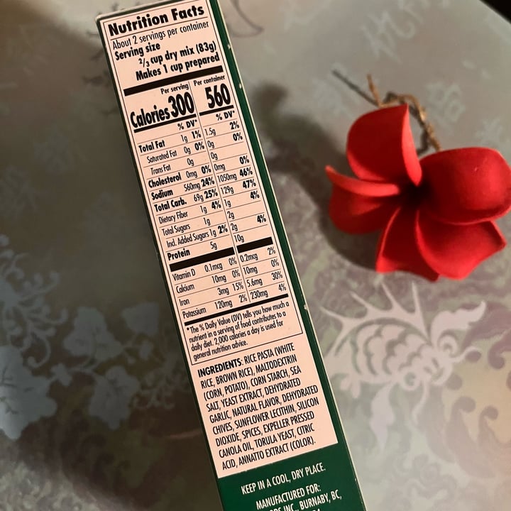 photo of Daiya Herb & Garlic Mac & Cheese shared by @bandita on  27 Sep 2025 - review