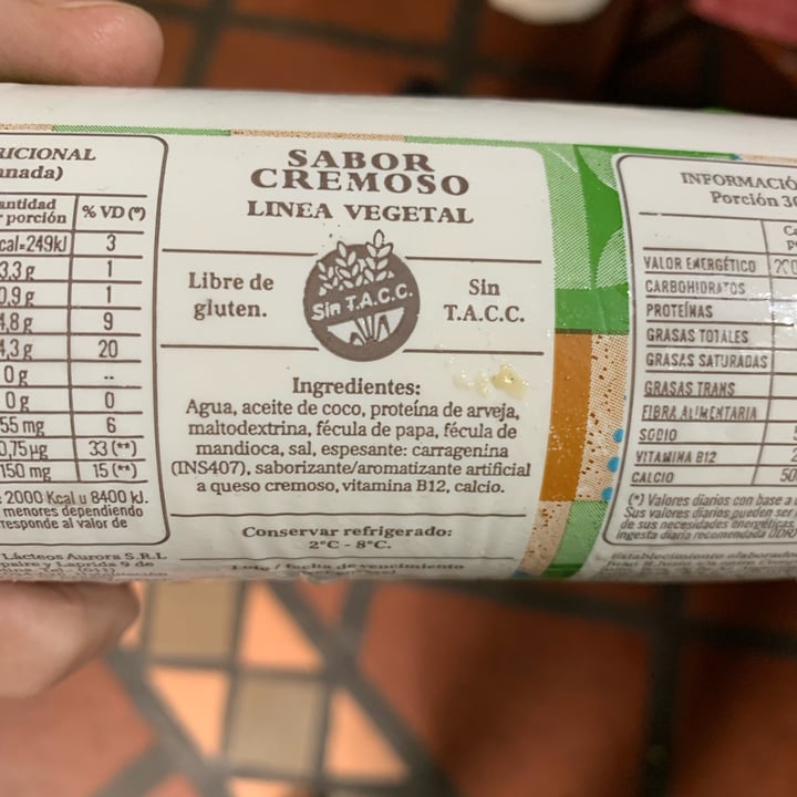 photo of Doña Aurora Queso Cremoso Vegetal shared by @jacquelinechaves on  23 Oct 2023 - review