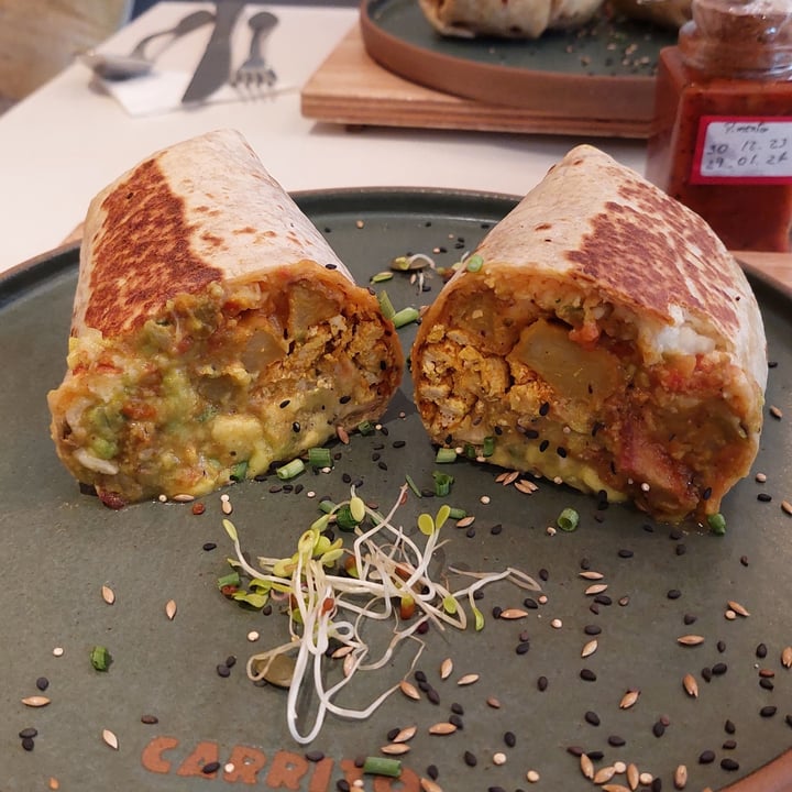 photo of Carrito Organic Burrito Breakfast shared by @jcasati on  04 Feb 2024 - review