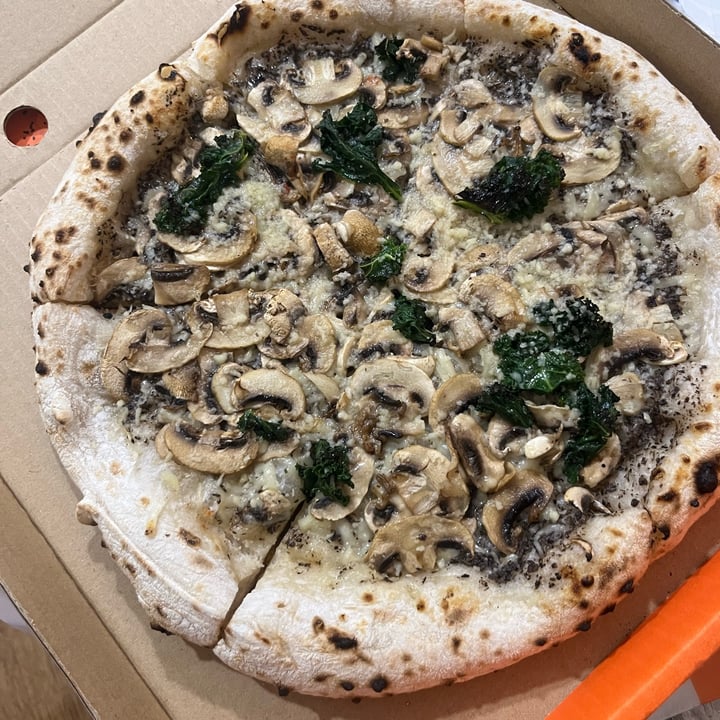 photo of Gusta Sourdough Pizza Co. Mushrooms & Truffle Oil Vegan Pizza (V) shared by @soy-orbison on  12 Dec 2023 - review