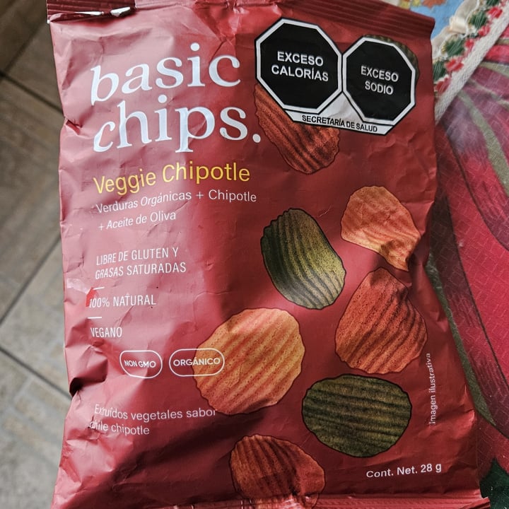 photo of Basic chips. Veggie Chipotle, Basic Chips. shared by @darkxocolatl on  20 Jan 2024 - review