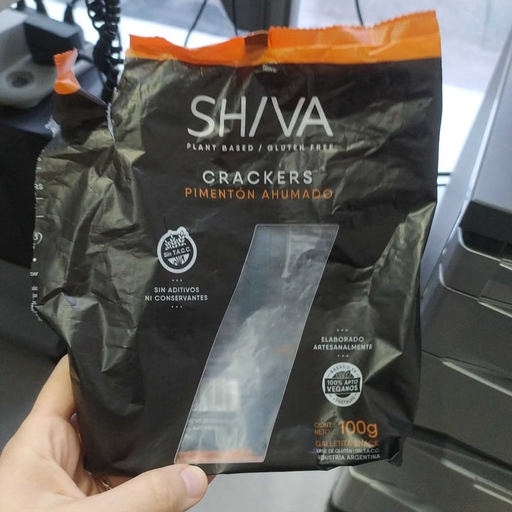 photo of Shiva Crackers Pimentón Ahumado shared by @micaquij on  23 Oct 2023 - review