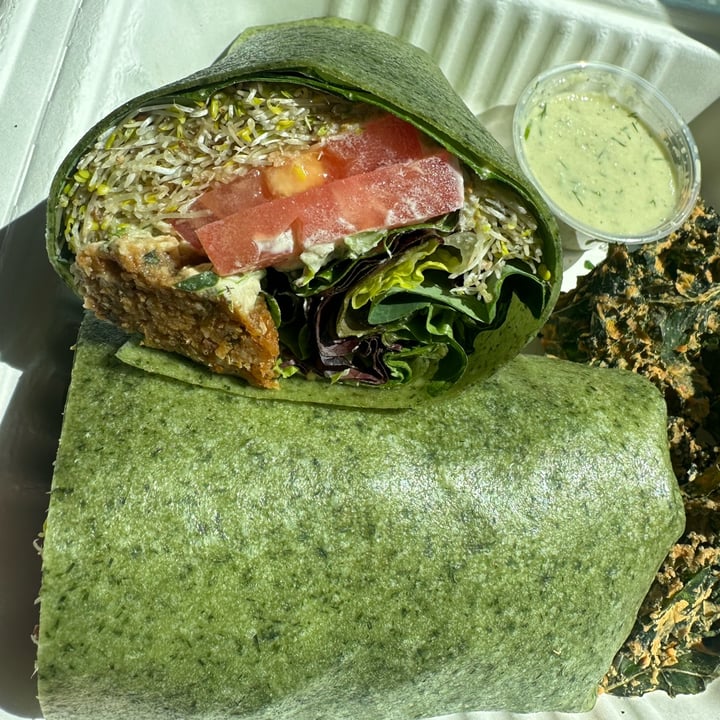 photo of Peace Pies Majestic Mediterranean Wrap shared by @anniehafer on  06 Apr 2024 - review