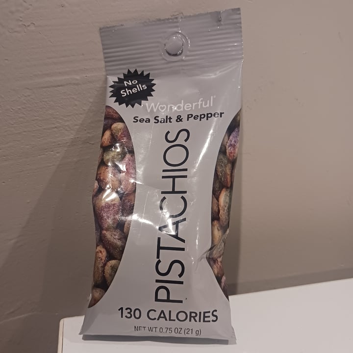 photo of Pistachios Sea Salt and Pepper No Shell shared by @heartartichokehearts on  05 May 2024 - review