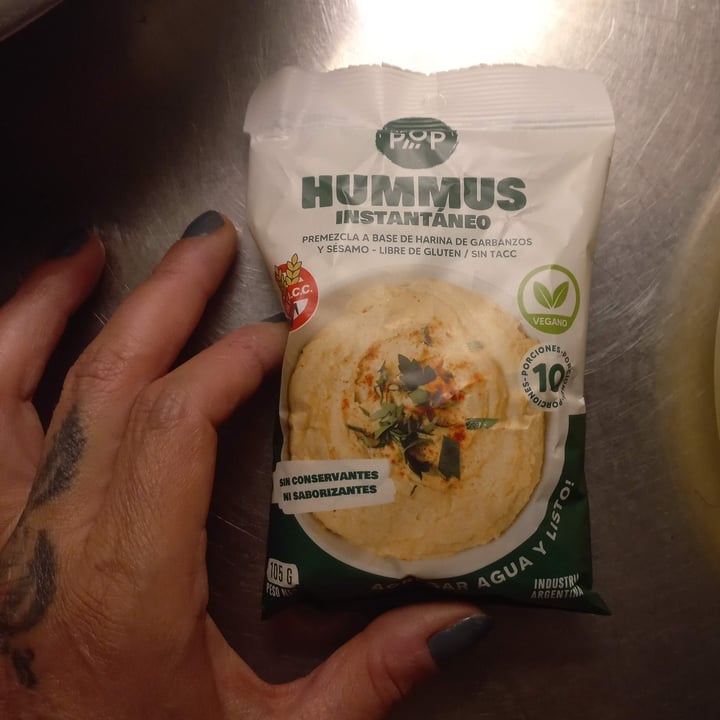 Natural Pop Hummus Instantáneo Review | abillion