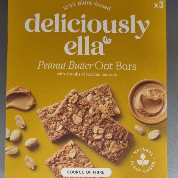 photo of Deliciously Ella Peanut Butter Oat Bar shared by @martieffe90 on  27 Apr 2024 - review