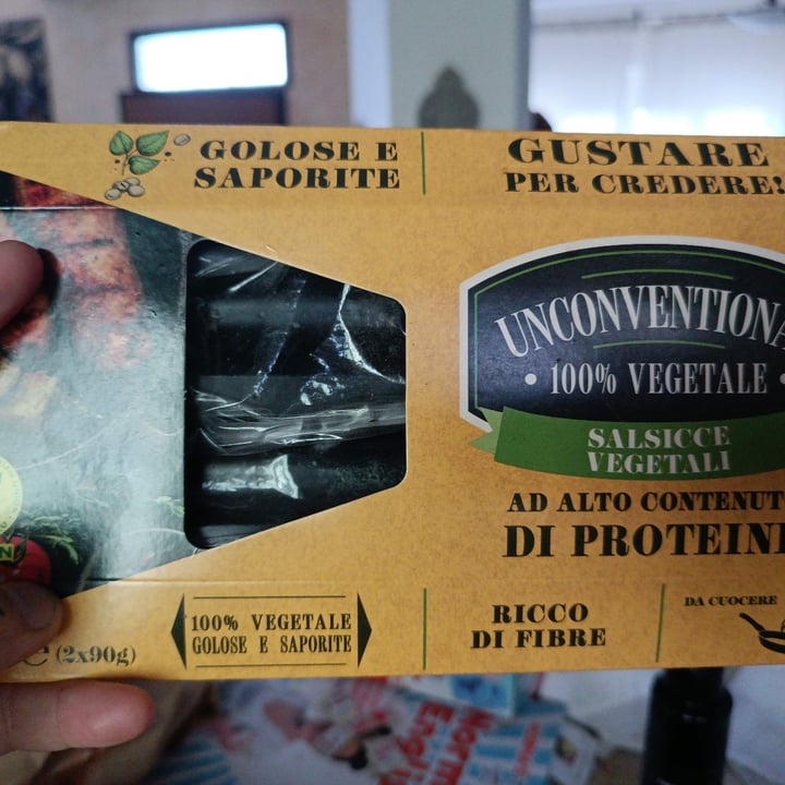 photo of Unconventional Salsicce Vegetali - Sausages shared by @gianlucagiuseppe on  18 Aug 2023 - review