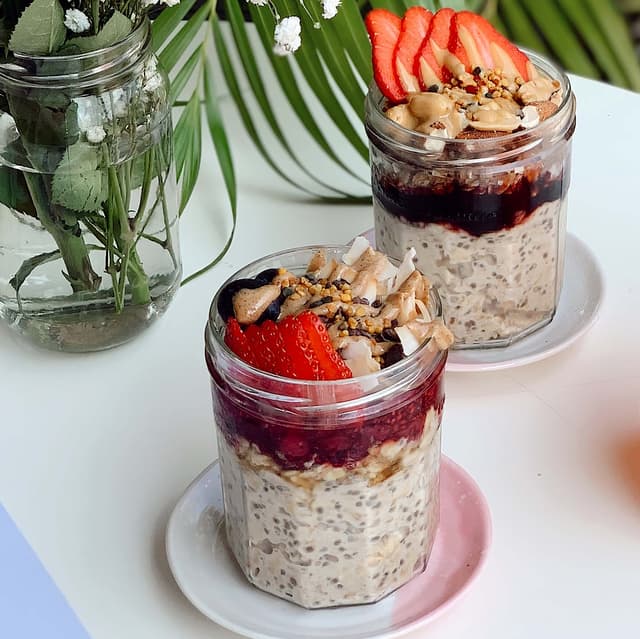 「Vegan Overnight Oats」の料理の写真