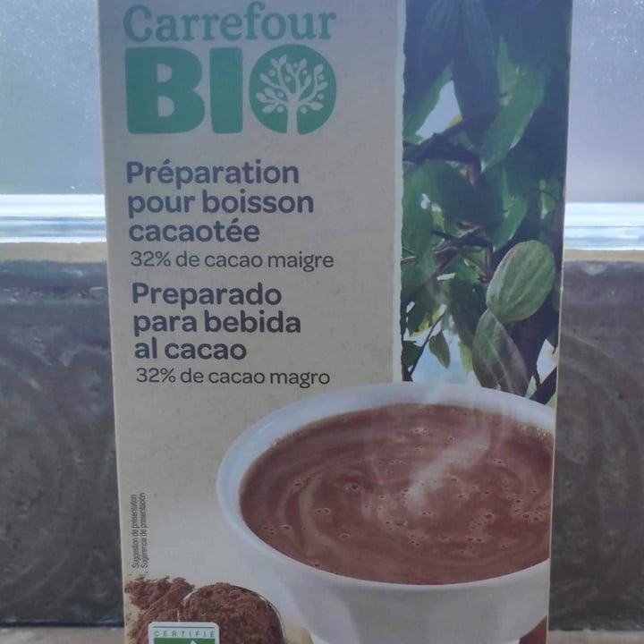 photo of Carrefour Bio Cacao in polere shared by @felinavegana on  18 Oct 2023 - review
