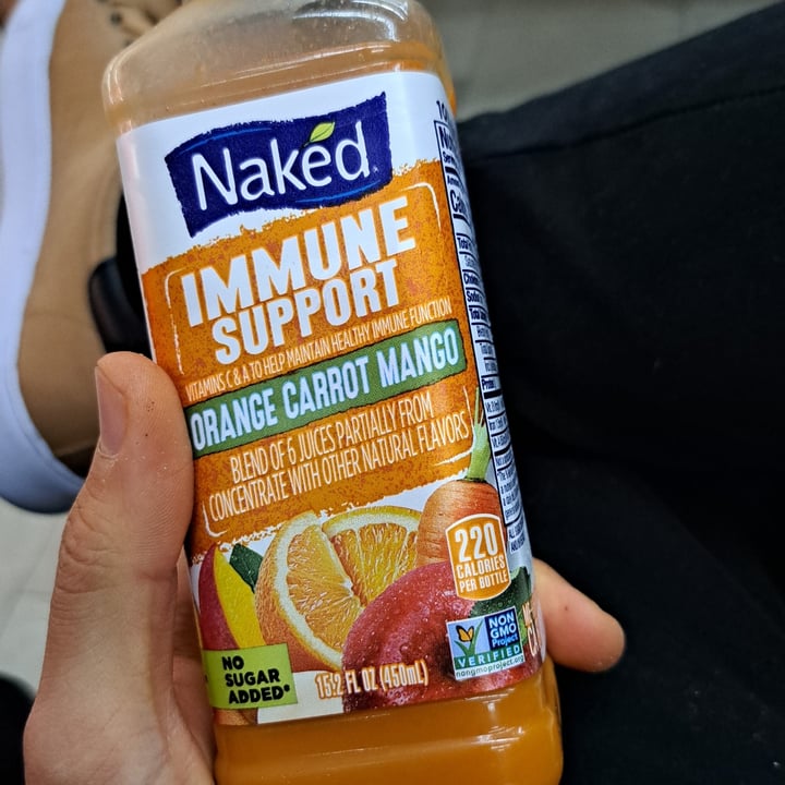 photo of Naked Juice Immune Support: Carrot, Orange & Mango shared by @agustin-alvarez on  27 Nov 2023 - review