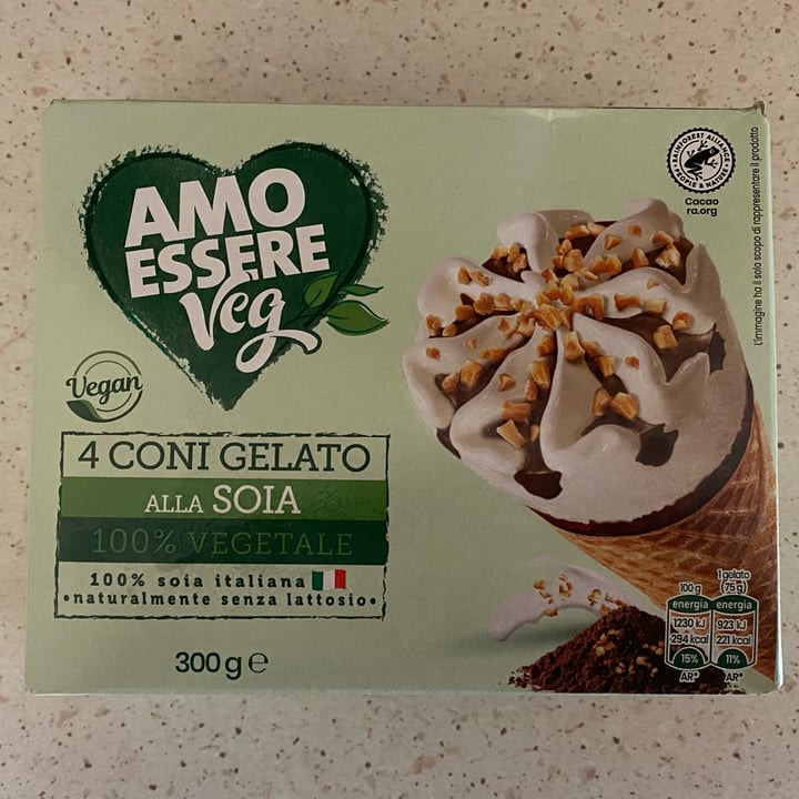 photo of Amo Essere Veg 4 coni gelato alla soia shared by @gigei on  11 Apr 2024 - review