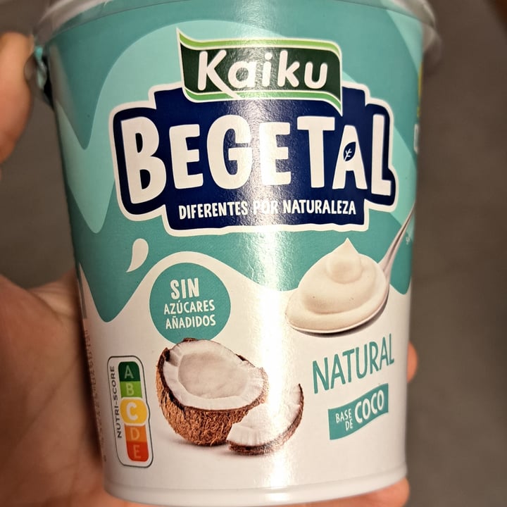 photo of Kaiku begetal Yogur natural coco shared by @anitxu on  09 Dec 2023 - review