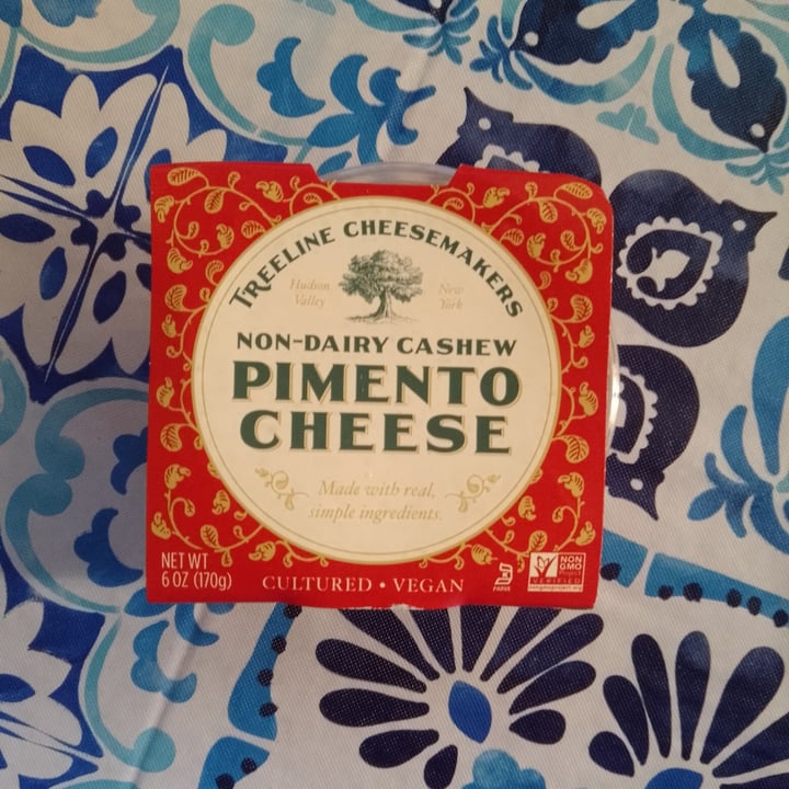 photo of Treeline Cheese Non-Dairy Cashew Pimento Cheese shared by @anistavrou on  12 Aug 2025 - review
