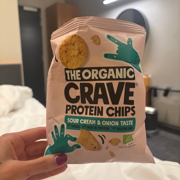 photo of The Organic Crave protein chipset - sour cream and onion taste shared by @erikah on  18 Dec 2024 - review