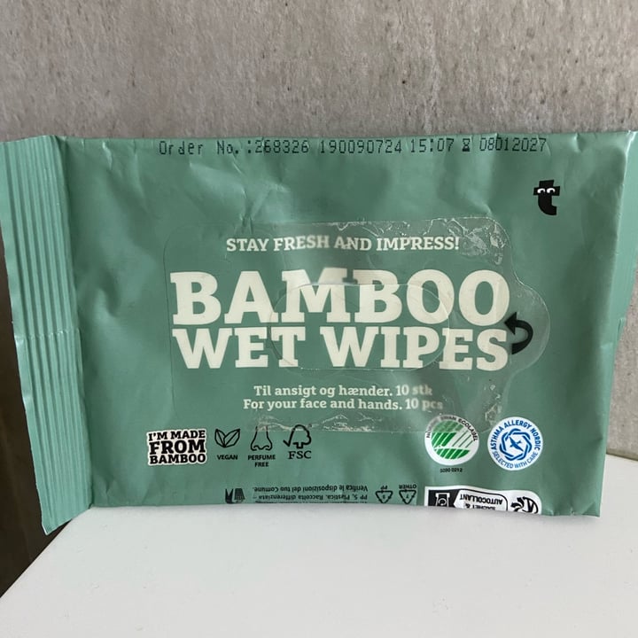 photo of Flying Tiger bamboo wet wipes shared by @andra25 on  01 Oct 2025 - review
