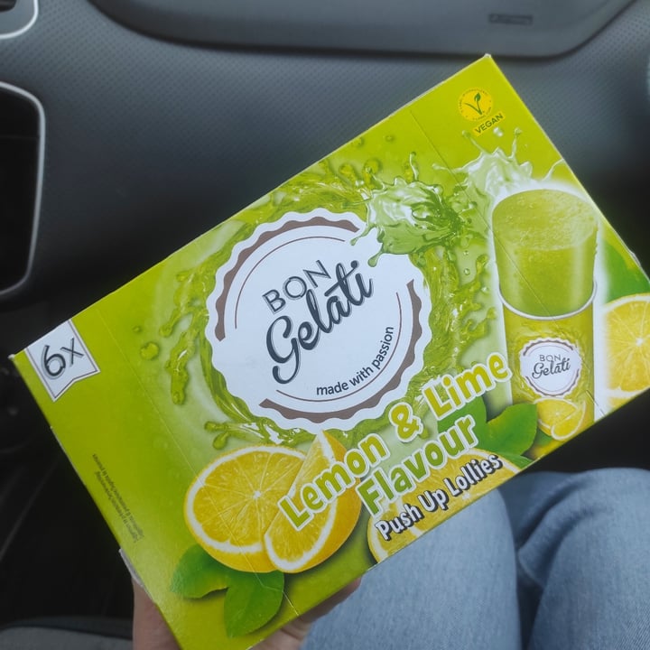 photo of Bon Gelati Lemon & Lime Flavour Push Up Lollies shared by @scatolettadiceci on  03 May 2024 - review