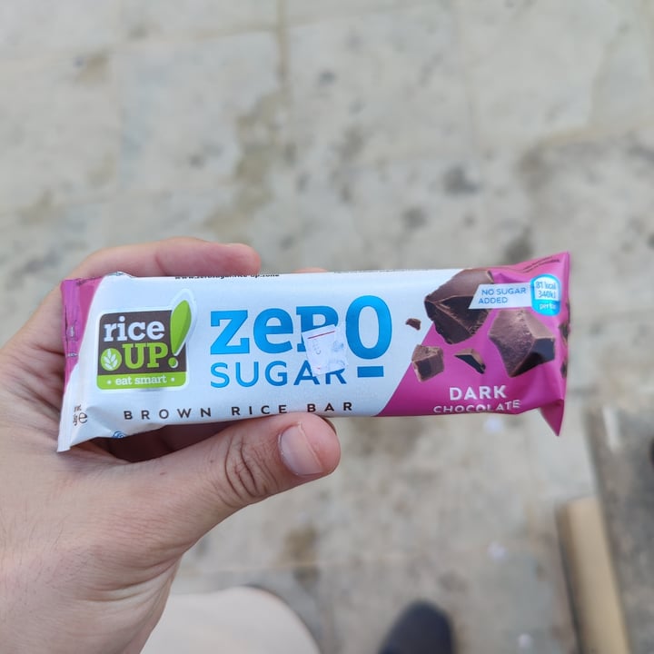 photo of Rice Up! Brown Rice bar dark chocolate shared by @lukasser on  02 Oct 2025 - review