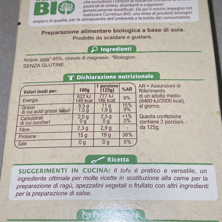 photo of Carrefour Tofu shared by @giolorali on  09 Jan 2024 - review