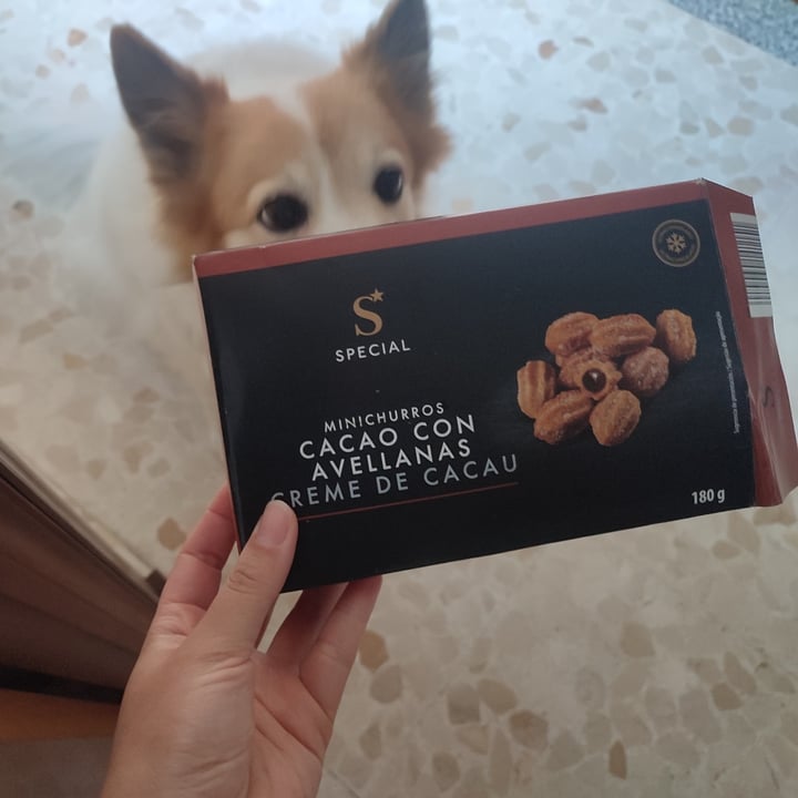 photo of ALDI Minichurros Cacao Con Avellanas shared by @theandalusianqueer on  07 Dec 2024 - review